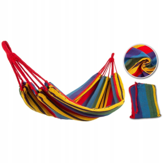 Záhradná hojdacia sieť hamak - Classic Hammock 1 Osoba 200x100cm Royokamp
