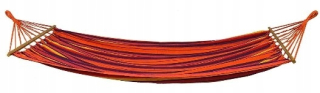 Záhradná hojdacia sieť hamak - 1-osobná hojdačka 200x100cm Royokamp 120 kg