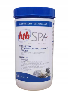 Bazénová chémia - HTH SPA chlór granuly pre vírivku 1,2 kg