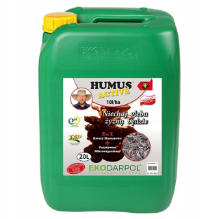 Záhradné hnojivo - Humus Active Plus 20L-Organic Naval, Natural Ecodarpol Liquid 22 kg 20 l