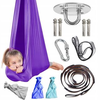 Záhradná hojdačka - Sensory Swing Aerial Shast Yoga 360 ° ADHD