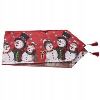 Vyšívaný vianočný vianočný vianočný stromček // Snowman,