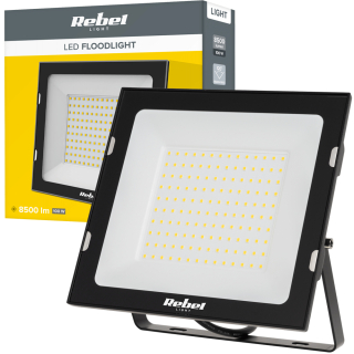 Záhradné halogény - Halogénový LED reflektor 100W 4000K Rebel