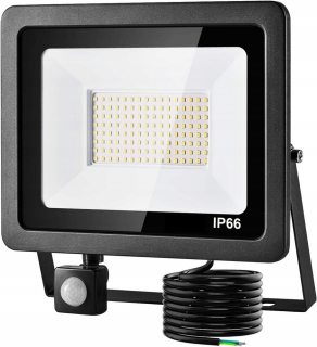 Záhradné halogény - Halogénové FLOODLIGHT LED svietidlo 50W SENZOR POHYBU
