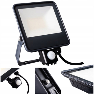 Záhradné halogény - LED projektor V-TAC 30W 185LM/W Black VT-4435 6500K 5550LM