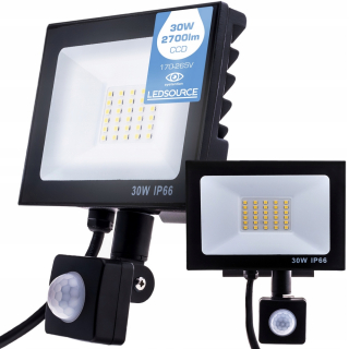 Záhradné halogény - Halogén 30 W LED železo