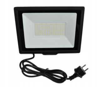 Záhradné halogény - 100 W IP65 LED svetlomet pre káblový statív