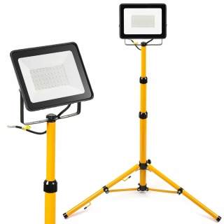 Záhradné halogény - Halogén 100 W LED svetlo osvetlenie + stavebný statív