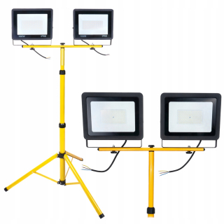 Záhradné halogény - Halogén 2x 100 W LED svetlo osvetlenie + konštrukčná súprava