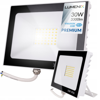 Záhradné halogény - Halogénové svetlometové lampa Witerproof LED CCD 30W 3300LM