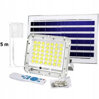 Záhradné halogény - Lampa LED LED 20W 6500K senzor 1800 lm