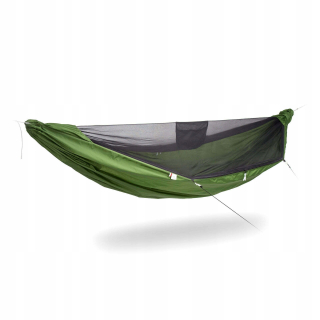 Záhradná hojdacia sieť hamak - Lesovik Draka Hammock - Olive Green