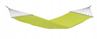 Záhradná hojdacia sieť hamak - Dvojitá hojdačka Miami Kiwi 220x120cm #T1