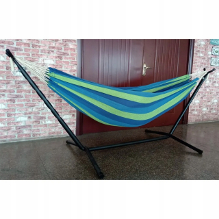 Záhradná hojdacia sieť hamak - Hammock Paradiso Family - Silver 250x175 cm #T1