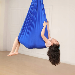 Záhradná hojdačka - HuSensory Terapeutická sada - Modrá 280cm