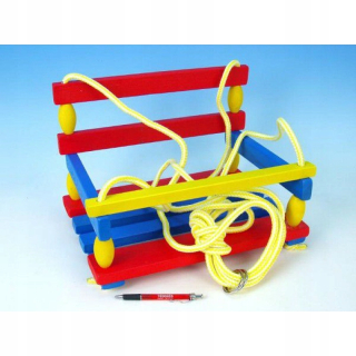 Záhradná hojdačka - Wood Swing 38x30 cm zaťažovacia kapacita 80 kg v