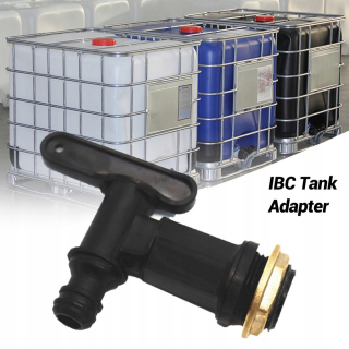 Príslušenstvo pre záhradné náradie - IBC Ton Barrel Funting IBC Tank Adapter 3/4 palca B