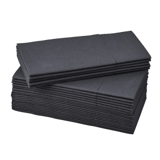Ikea Mottaga servítky čiernej 38x38 cm