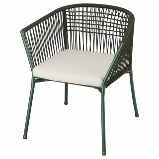 Záhradná stolička - Ikea Segeronova stolička Green/FROSON/DUVHOLMEN BEGE