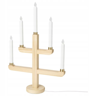 Ikea Strala candelabr 5-ram posna čistič