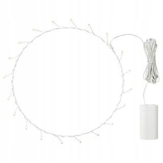 Ikea Strala LED lampa chromá 27 cm