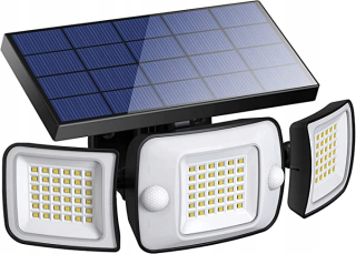 Záhradné nástenné svietidlo - Intamp Scacter Garden Solar Light LED LED môže senzorové silné svetlo