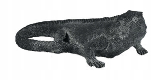 Iguana kamenný efekt figurín dekorácie dekorácie