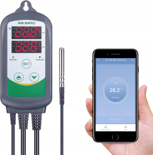 Inkbird ITC-308-WiFi termostat s reguláciou teploty Wi-Fi, regulátor dymu