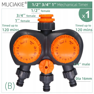 Postrekovač - Irrygation Controller Automatické zalievanie záhrady inteligentné mechanické