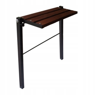 Záhradná lavica, lavička - Jarmex Wooden Cemetery Bench 67x24cm
