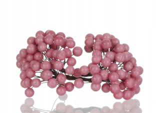 Pastel Rowan Pink, dekoratívne gule 120 ks