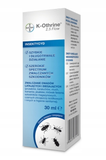 Repelent proti hmyzu - K-OTHRINE anti-FLY mravce zabíja ŠVÁBY