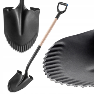 Vidly, lopata - Gadax lopata Shadel Sharp 130 cm kovová záhrada pevná ergonomická
