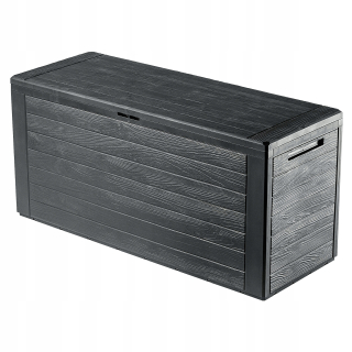 Záhradný úložný box - KADAX ZÁHRADNÝ BOX BALKÓNOVÝ KUF 280L ANTRACIT