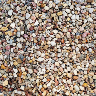 Štrk, kamene do záhrady - Garden Stone River Pebble Gravel 1000 kg / 1 t