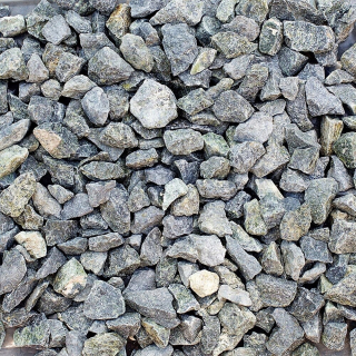 Štrk, kamene do záhrady - Zelená veľká kamenná zelená zelená 1000 kg / 1 t