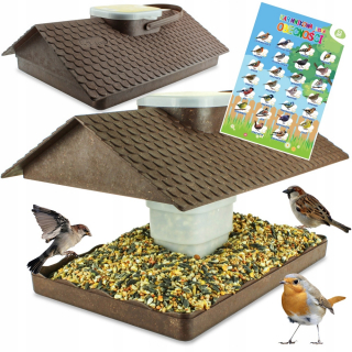 Fairker House Book for Fight Food Sunflower Grain pre divoké vtáky