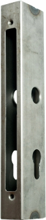 Kazetová kazeta pre bránu pre bránu pre profil 50x30 mm