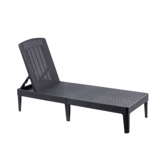 Záhradné lehátko - Keter Deck -Legged Beach Stori Skladacie grafit