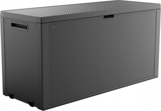 Záhradný úložný box - KETER GARDEN BOX EMILY 270L ANTRACITOVÉ KOLESÁ