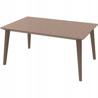 Záhradný stôl, stolík - Konferenčný stolík, šedá, 45x45x40 cm, Rattan PE I
