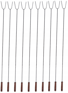 Vidlice na opekanie - Bonfire Sticks Sausage Forks Forks 140 cm 10s