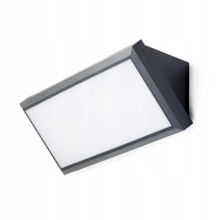 Záhradné nástenné svietidlo - Vonkajšia nástenná lampa 12W LED IP65