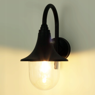 Záhradné nástenné svietidlo - Vonkajšia nástenná lampa fasáda záhradná lampa E27