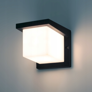 Záhradné nástenné svietidlo - Vonkajšia nástenná lampa s hlasovaním