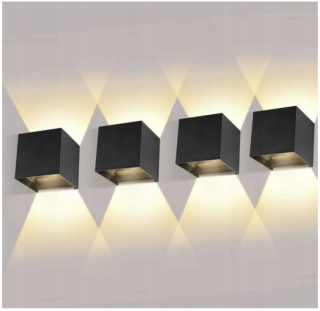 Záhradné nástenné svietidlo - LED pouličná lampa Dusk 500 W + P