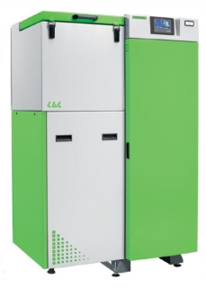 Kotol SAS Bio Bio Bio Effect 17 kW vľavo / zadný