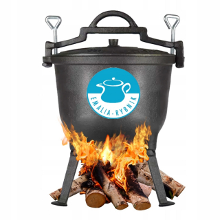 Kotlík na guláš - Kopírujte maďarský poľovníctvo Cauldron 8L za oheň