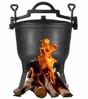 Kotlík na guláš - Caulted Castle Cauldron 8L