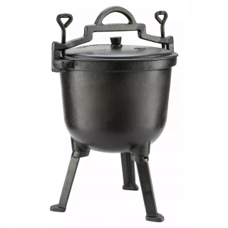 Kotlík na guláš - Caulted Cauldron 8l Hunting PeczoneK 8L
